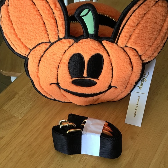 Stoney Clover Lane x Mickey Mouse Pumpkin Crossbody Bag - Picture 4 of 9